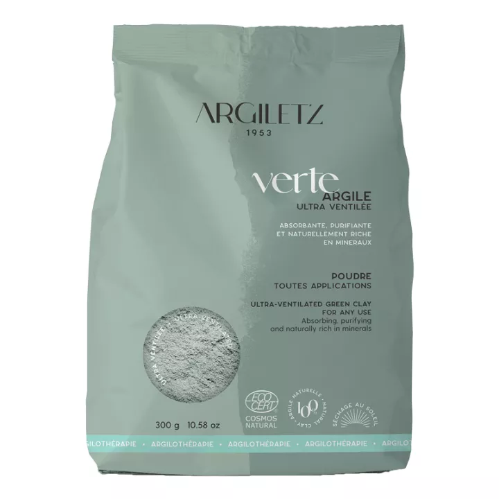 Arcilla Verde Argiletz Polvo Ultra Ventilado 300 g