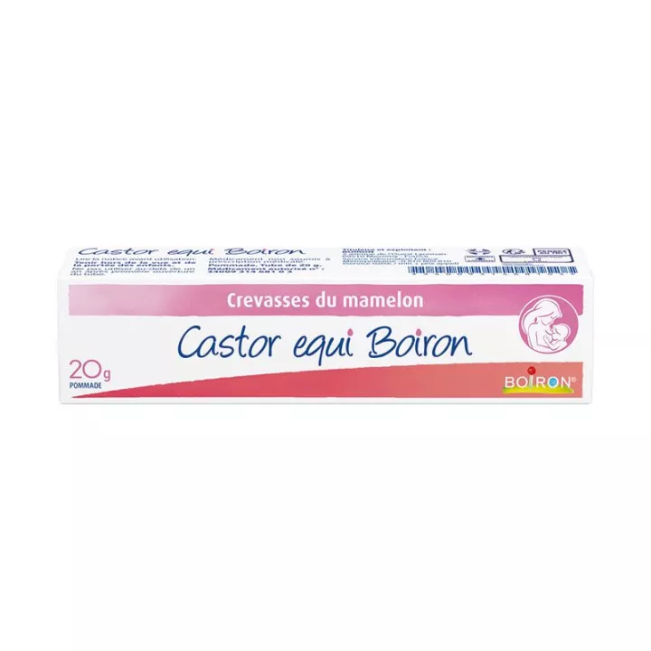 Castor Equi 4% TM Pommade FPC 20G HOMEOPATHIE BOIRON en pharmacie