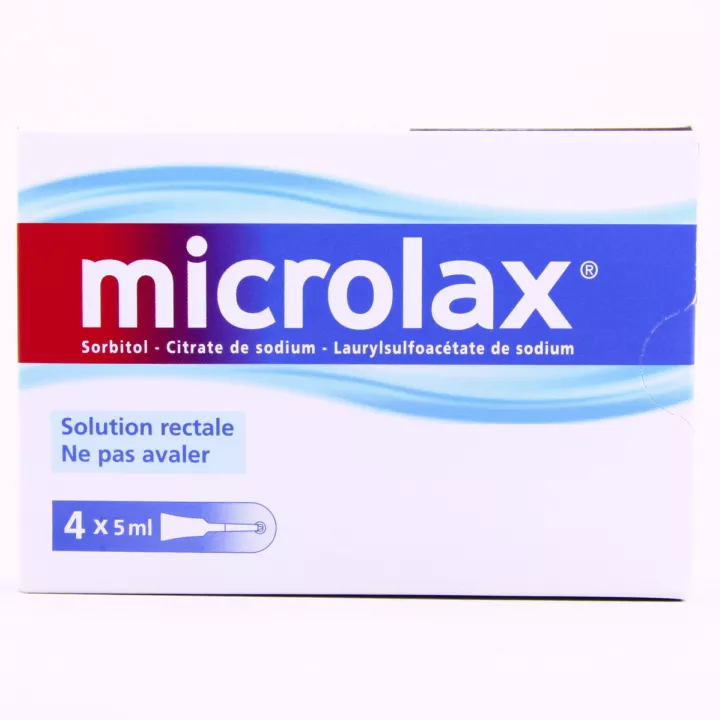 Microlax Solución rectal laxante 4 dosis únicas