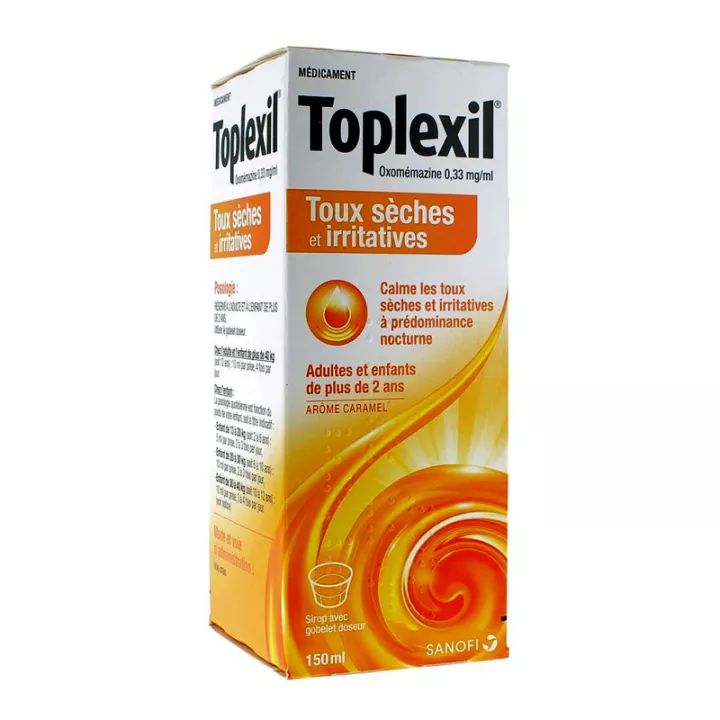 TOPLEXIL 0,33MG/ML SIROP 150ML   