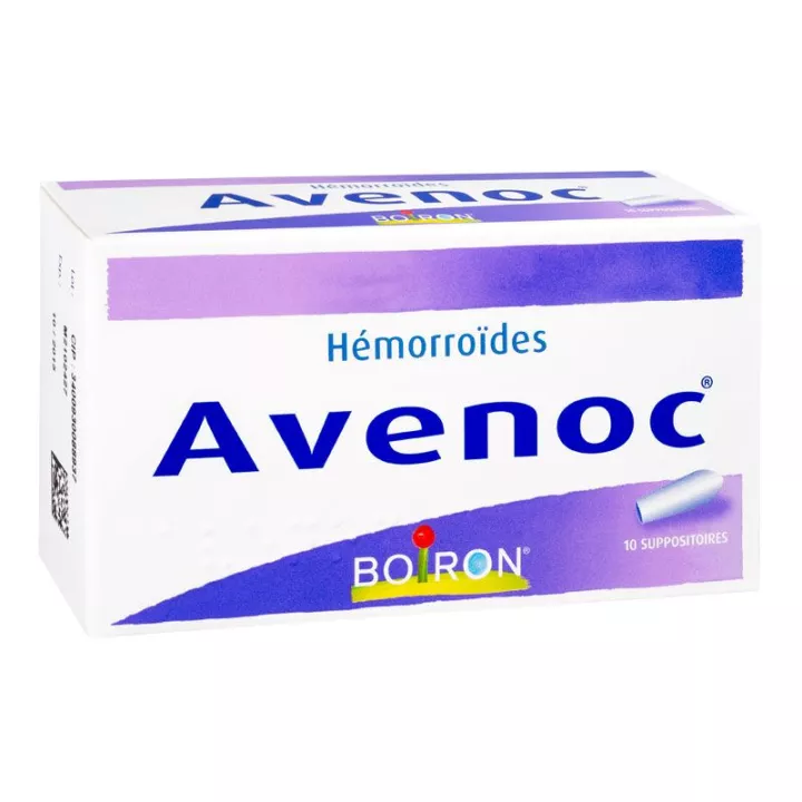 Avenoc Boiron 10 Suppositoires Homéopathie pour la Crise d'hémorroïde