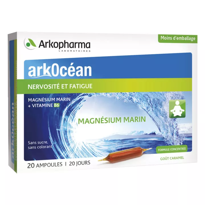 ArkOcéan Marine Magnesium + Vitamin B6 20 Fläschchen Arkopharma