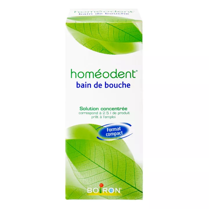 HOMEODENT BAIN DE BOUCHE 125ML HOMEOPATHIE BOIRON