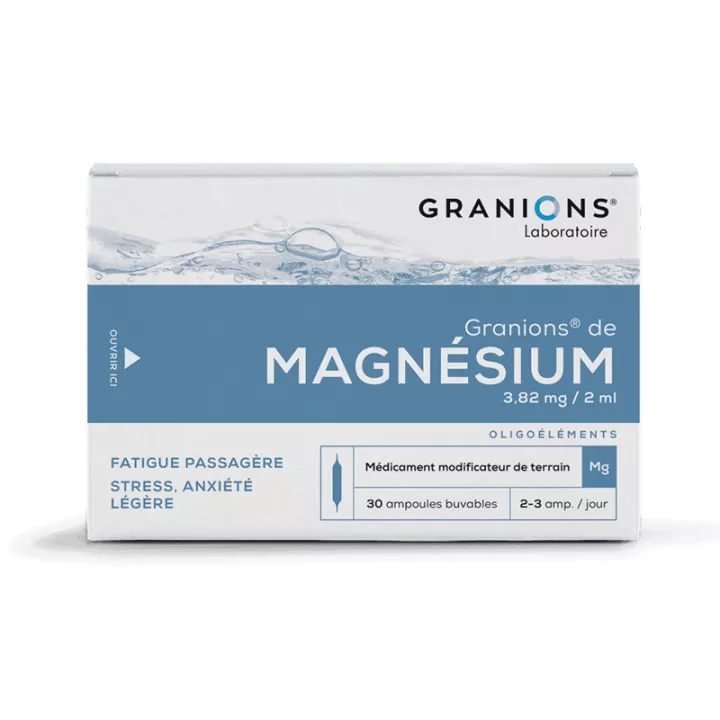 Granions Magnesium Spurenelement 30 Trinkfläschchen