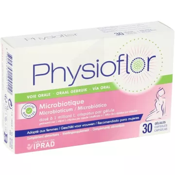 Physioflor Probiotici Sistema Orale 30 Capsule