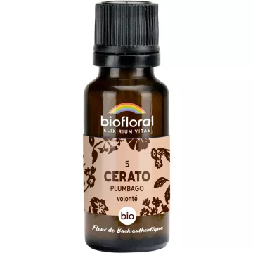 Biofloral Bach bloesemremedies 5 CeratoGranules alcoholvrij