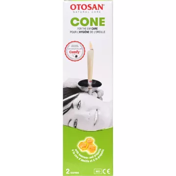 Otosan Cone pour l'Hygiène de l'Oreille 2 Bougies