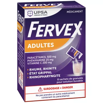 Fervex Adultes État Grippal 8 sachets