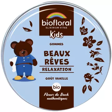 Biofloral Kids Gommes Beaux Rêves Relaxation Bio 45 g