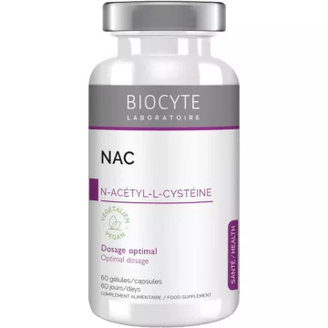 Biocyte NAC (N-Acetyl Cysteine) 60 Kapseln