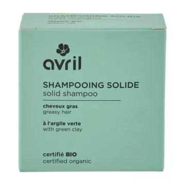 Avril Organic Твердый шампунь для жирных волос 100 г