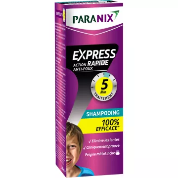 Paranix Express 5 minuti Shampoo antipidocchi + Pettine