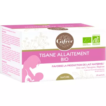 Gifrer Organic Breastfeeding Herbal Tea Чайные пакетики