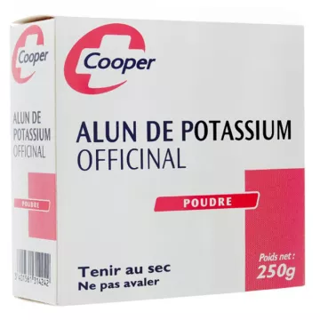 Alun de Potassium COOPER 250g