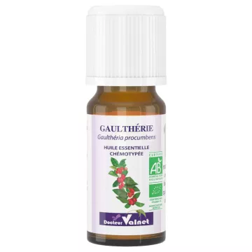 Dr Valnet Aceite esencial orgánico Gaultheria 10 ml