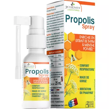 3Chênes Propolis Keelspray uit de Bijenkorf 25ml