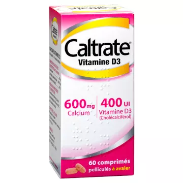 Caltrate D3 600MG/400UI 60 TABLETS