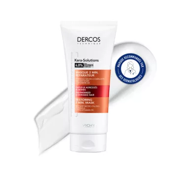 Dercos Kera-Solutions Masque 2 Min. Réparateur 200 ml