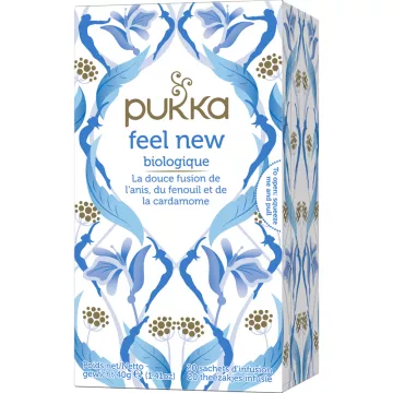 Pukka Bio Feel New Detox Kräutertee 20 Beutel zum Aufgießen