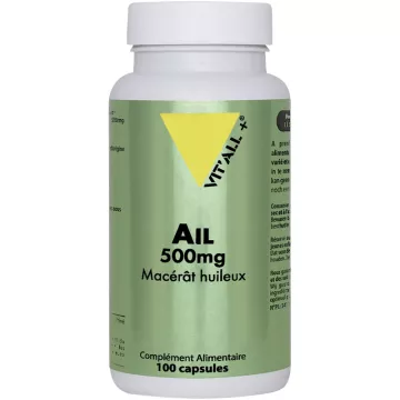 Vitall+ Ajo 500 mg Maceración Aceitosa 100 cápsulas