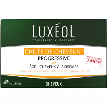 Luxeol Caída Progresiva del Cabello 90 Cápsulas