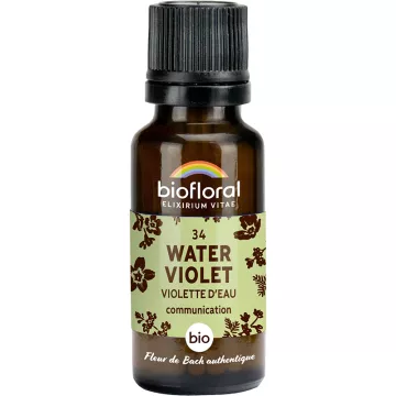 Biofloral Bach bloesemremedies 34 Water Violet Alcoholvrije Granules