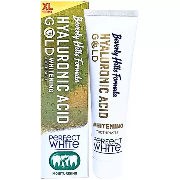 Beverly Hills Formula Perfect White Toothpaste Hyaluronic Acid Gold 100 ml