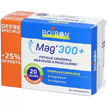 Boiron Mag' 300+ Fadiga geral nervosa ou muscular