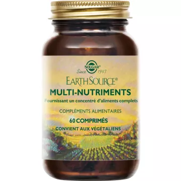 Solgar Earth Source Multi-Nutrients 60 tablets