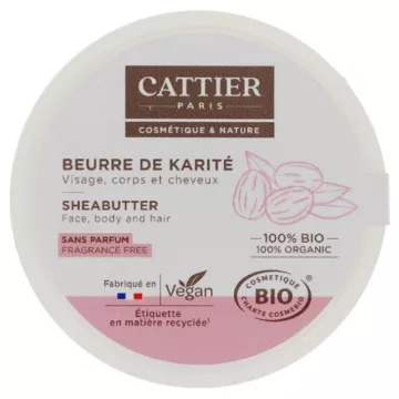 Manteca de Karité Cattier 100% Ecológica 