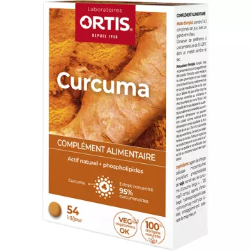 ORTIS Kurkuma 54 tabletten