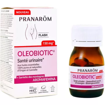 Pranarom Oleobiotic Santé Urinaire 15 capsules