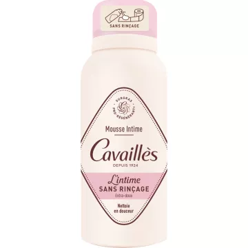 Cavaillès Espuma Íntima Sin Aclarado Extra Suave 100 ml