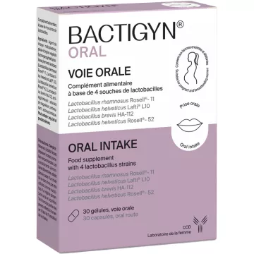 Bactigyn Oraal Lactobacillus 30 capsules