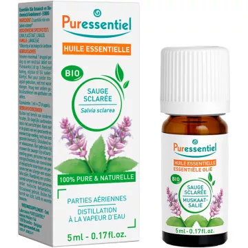 Puressentiel Óleo Essencial Orgânico de Salva Esclareia 5 ml