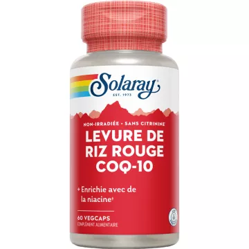 Solaray Red Rice Yeast CoQ-10 60 capsules