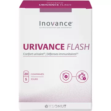 Inovance Urivance Flash Urinary Comfort 20 таблеток