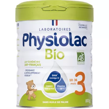 Physiolac Bio 3 Croissance Lait en poudre 800g