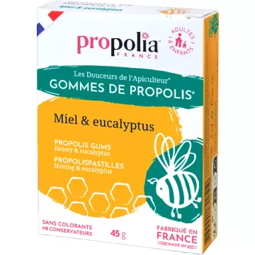 Gomas de mel e própolis de eucalipto Propolia