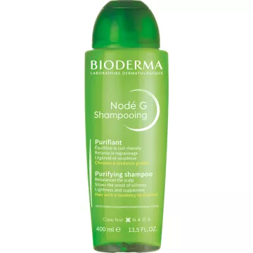 Bioderma Nodé G Shampooing Purifiant Cheveux Gras 400 ml