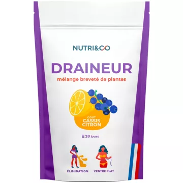 Nutri&Co Draineur Cassis Citron 28 jours