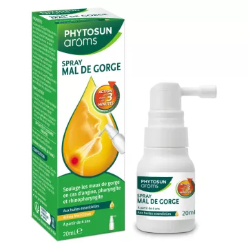 Phytosun Aroms Spray Halsschmerzen Honig Zitronen Aroma