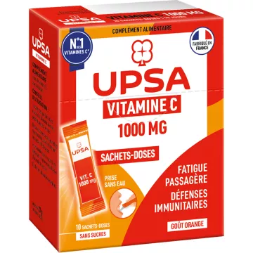 UPSA Vitamina C 1000mg 10 doses saquetas