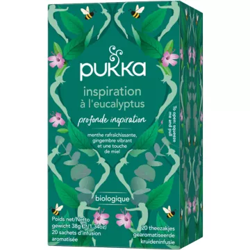 Pukka Organic Eucalyptus Inspiration Herbal Tea 20 Sachets