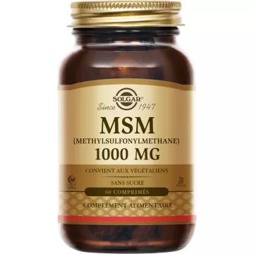 Solgar MSM 1000 mg 60 compresse