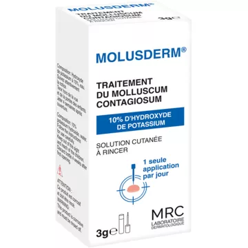 Molusderm Skin Solution Molluscum Contagiosum 3g