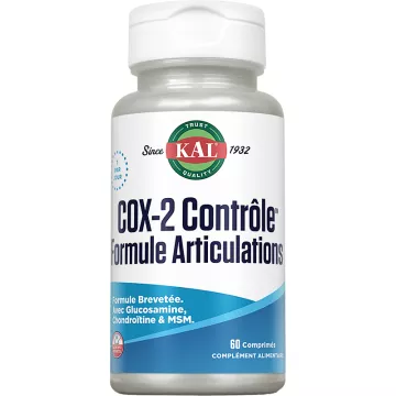 COX-2 Contrôle Formule Articulations KAL 60 tablets