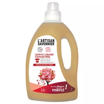 Artisan Savonnier Entretien Lessive Liquide Concentrée 1,5 L