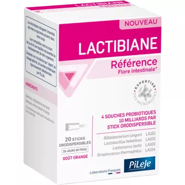 Lactibiane Référence Pileje Probiotiques 20 Sticks Orodispersibles