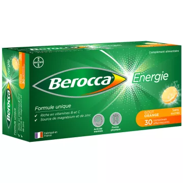 Berocca Energie TABLETS WITHOUT SUGAR SPARKLING BAYER